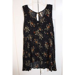 Mittoshop Navy Sunflower Top